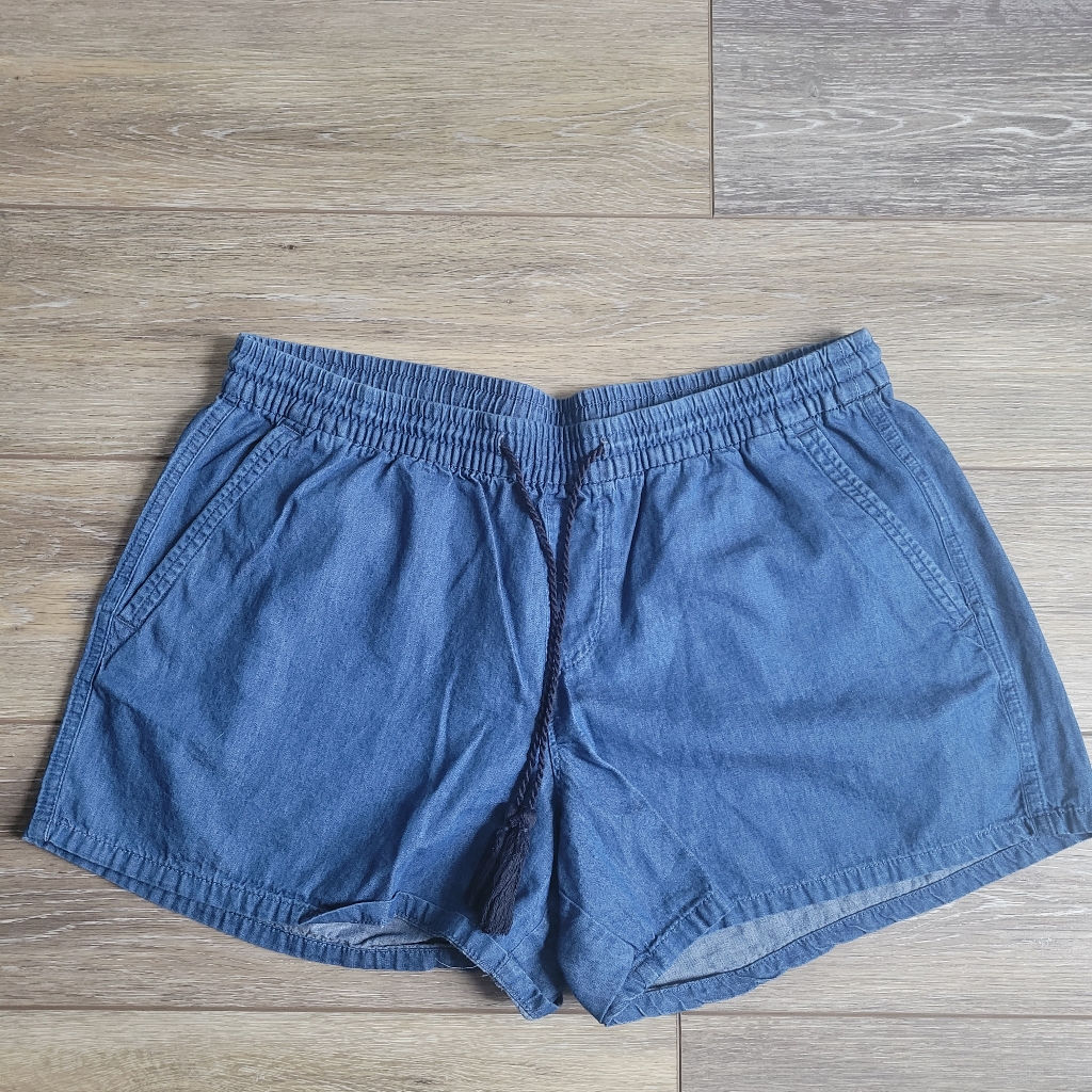Chambray Shorts